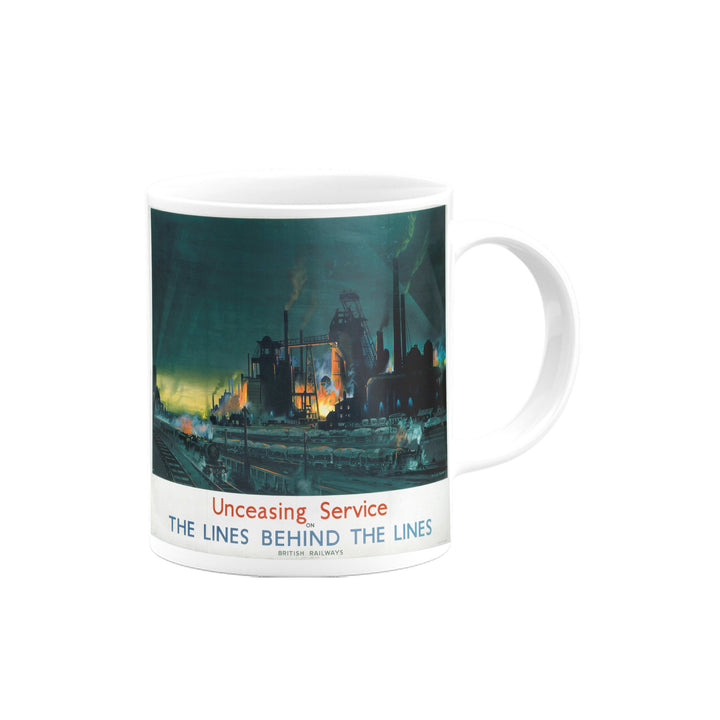 Unceasing Service on the Lines behind the lines Mug