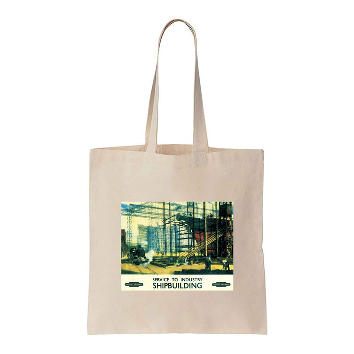 Service to Industry - Shipbuilding - Canvas Tote Bag