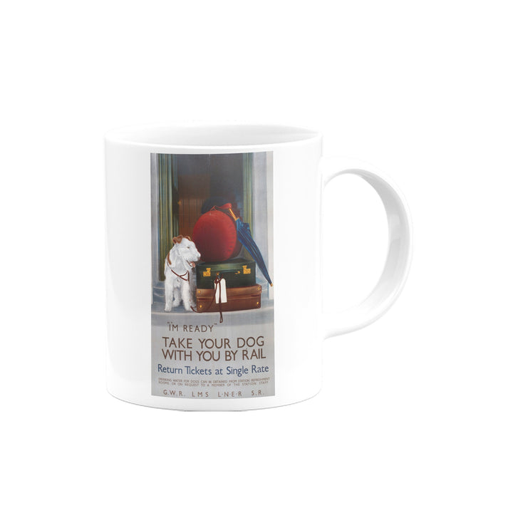 Take your Dog with you by Rail Mug