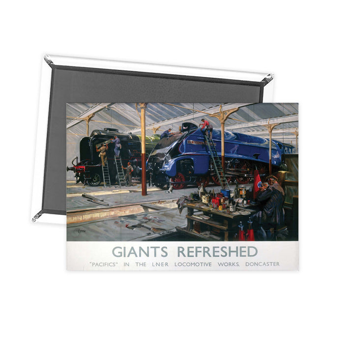 Giants Refreshed LNER Doncaster Fridge Magnet