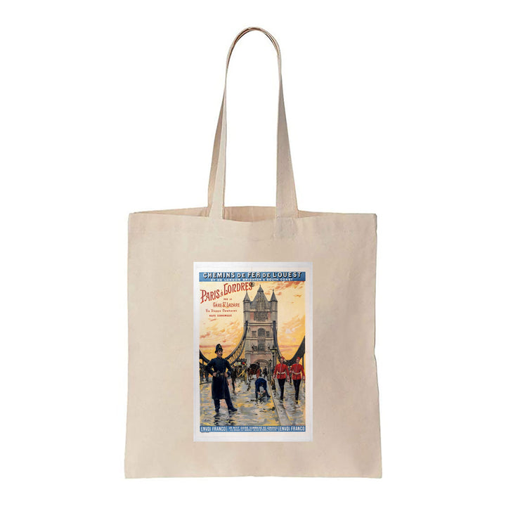 Paris a Londres - Canvas Tote Bag