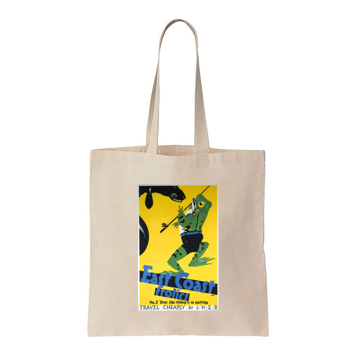 East Coast Frolics No 3 - Fishing - Canvas Tote Bag