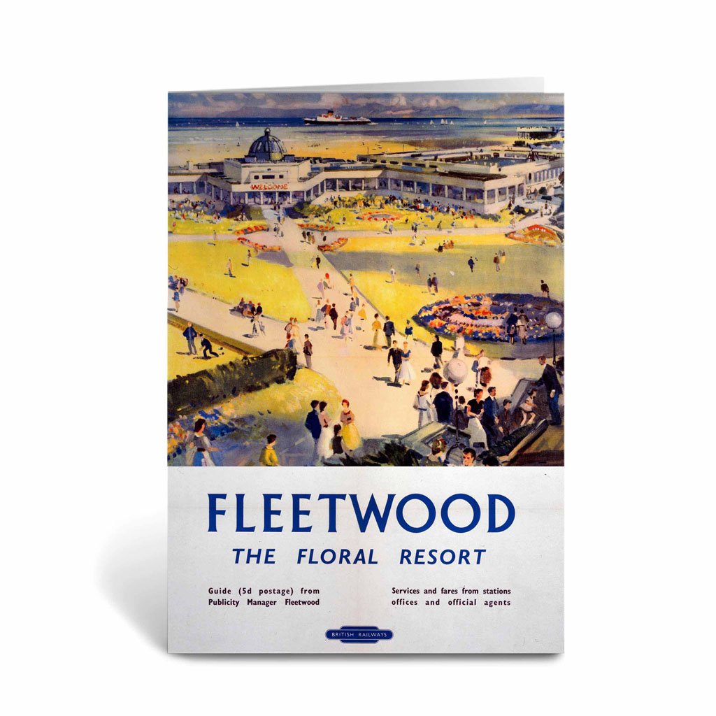 Fleetwood The Floral Resort Greeting Card