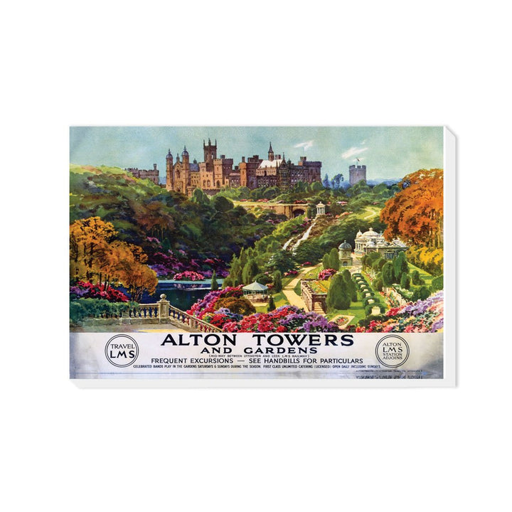 Alton Towers and Gardens - Canvas
