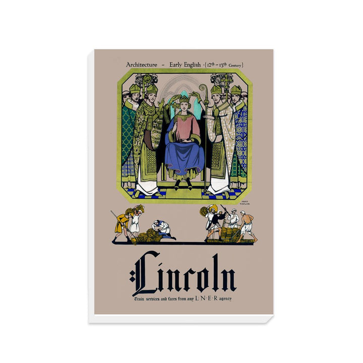 Lincoln - Architecture, Early English - Canvas