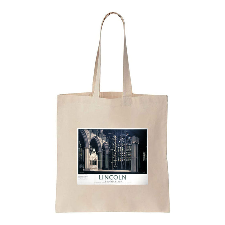 Lincoln Cathedral, Angel Choir - Canvas Tote Bag
