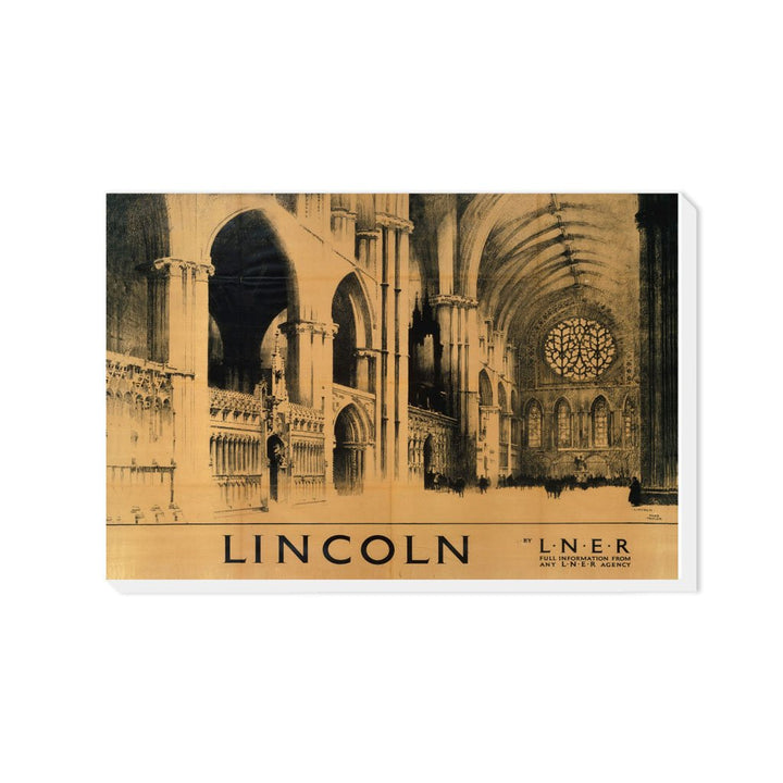 Lincoln by LNER - Canvas