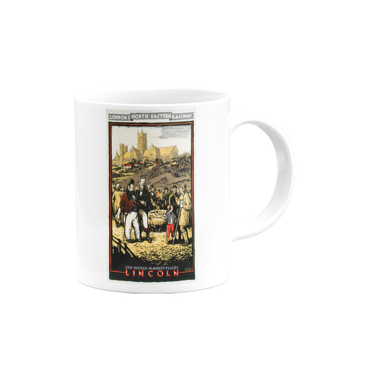 Lincoln Old Market Places LNER Mug