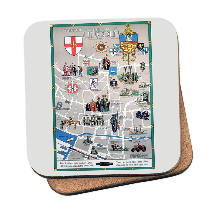 The Ancient City of Lincoln Coaster