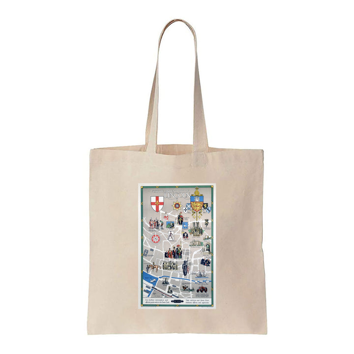 The Ancient City of Lincoln - Canvas Tote Bag
