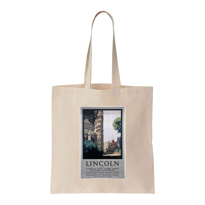 Lincoln on the LNER - Canvas Tote Bag