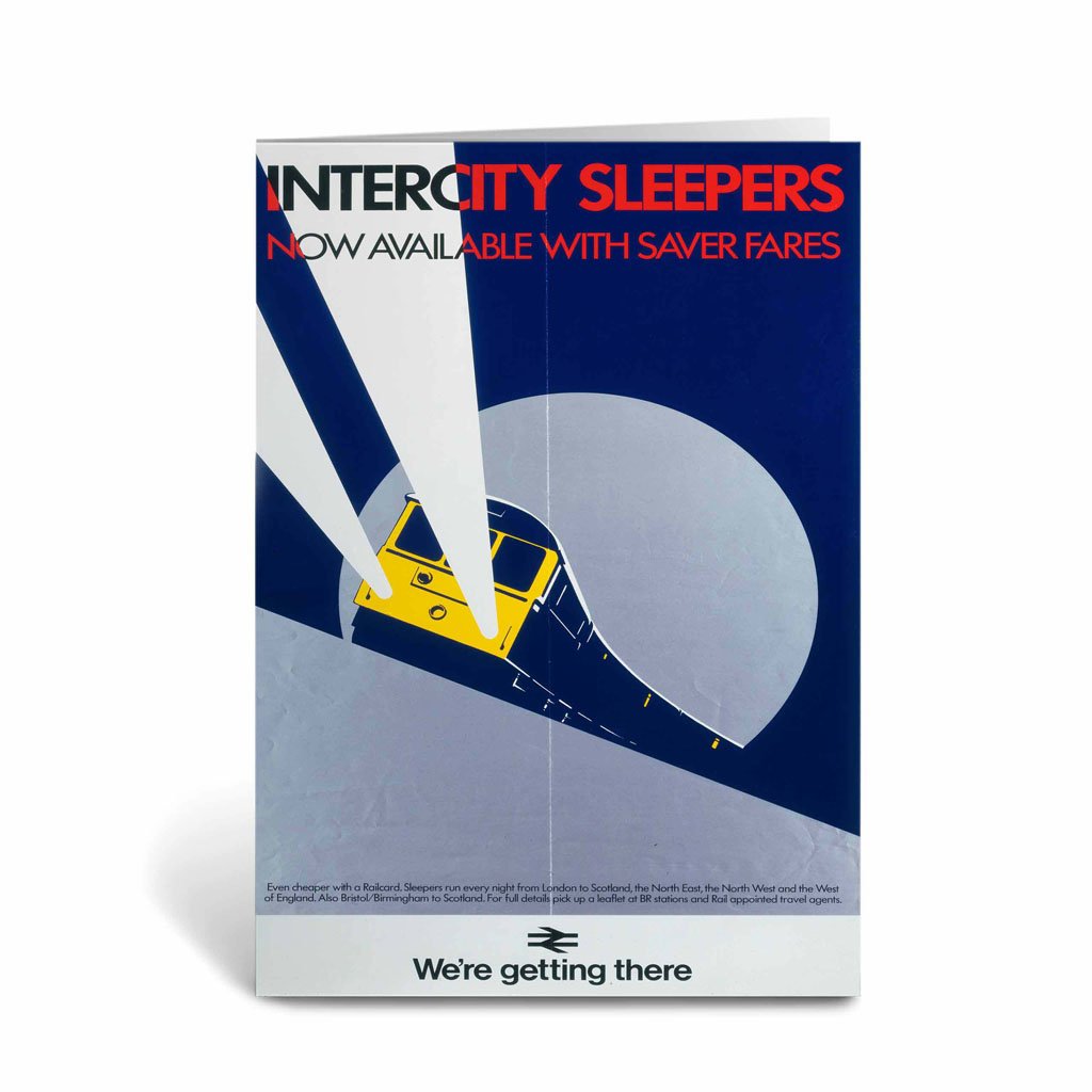 Intercity Sleepers Greeting Card