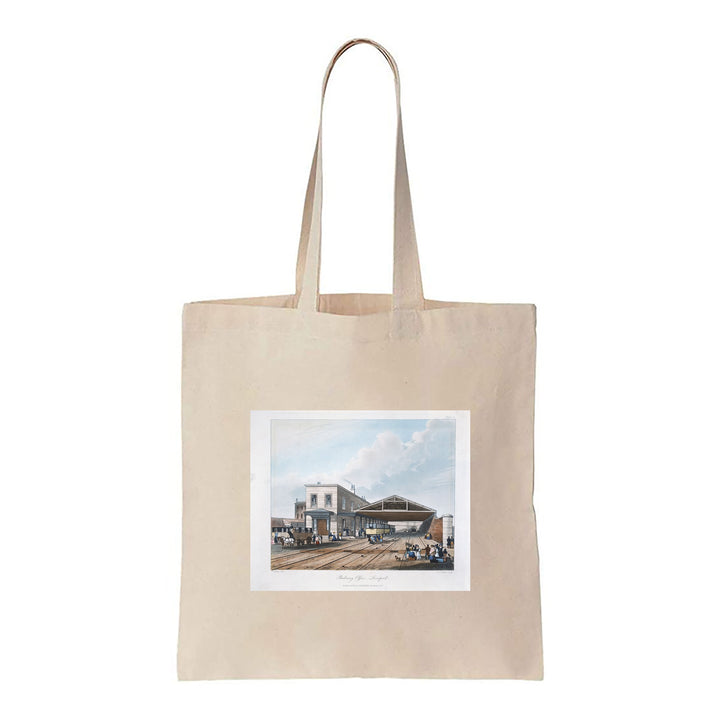 Railway Office, Liverpool - Canvas Tote Bag