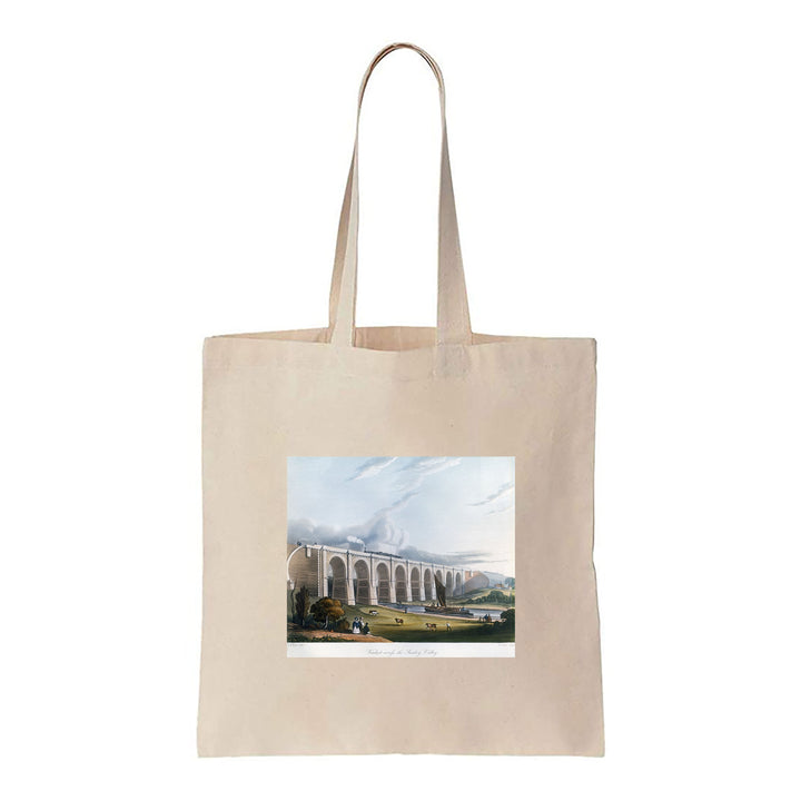 Viaduct across the Sankey Valley - Canvas Tote Bag