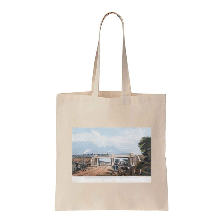 View of the Intersection Bridge, St Helens - Canvas Tote Bag