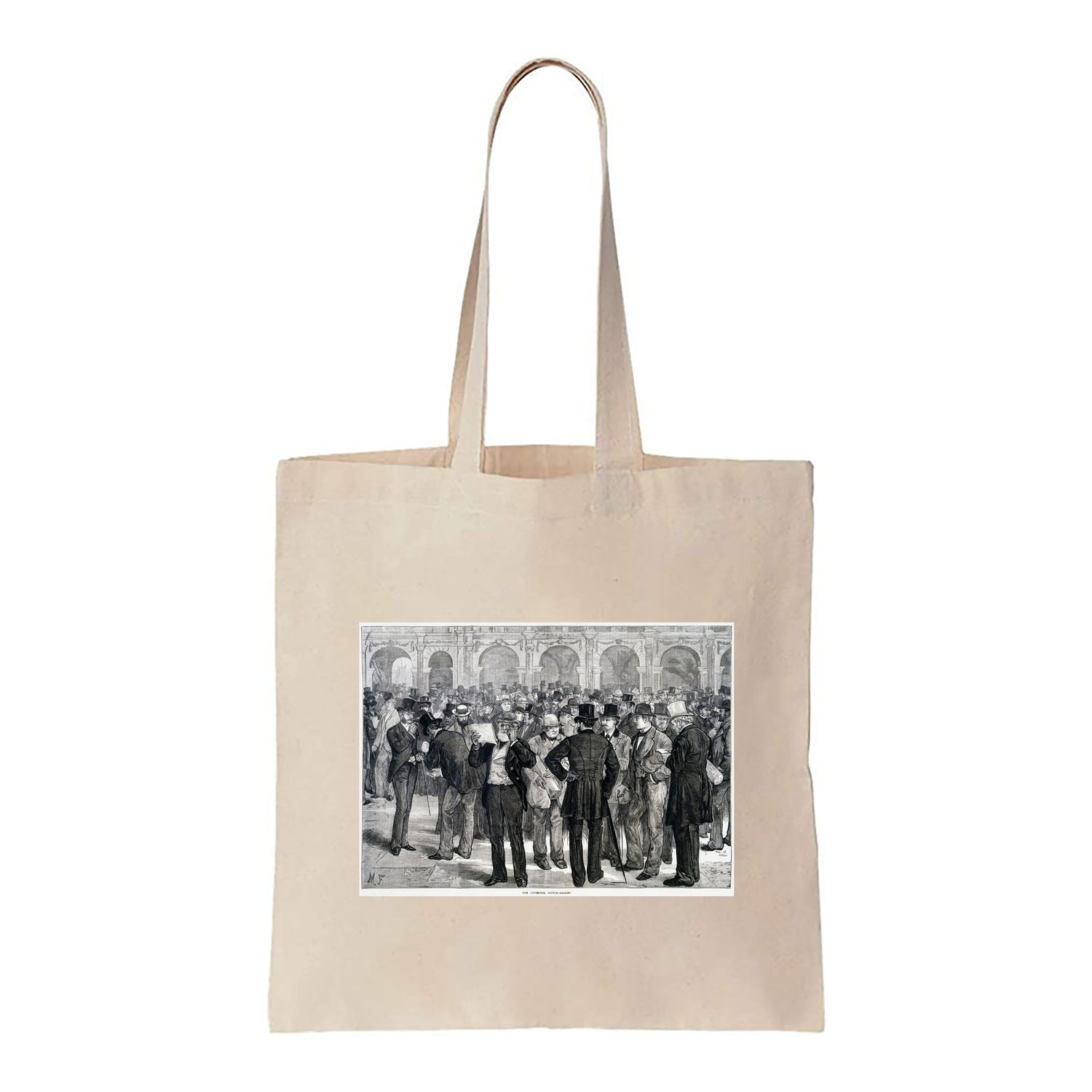 The Liverpool Cotton Market - Canvas Tote Bag