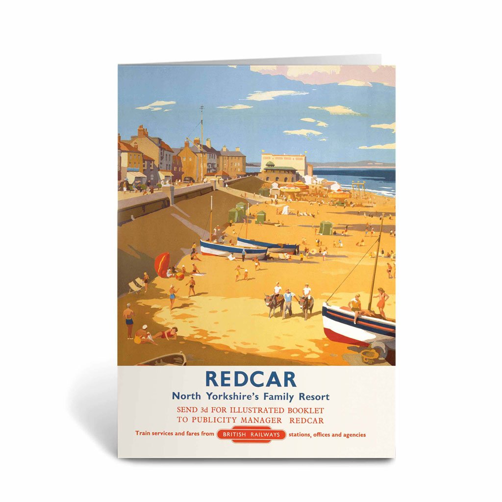 Redcar - North Yorkshire's Family Resort Greeting Card