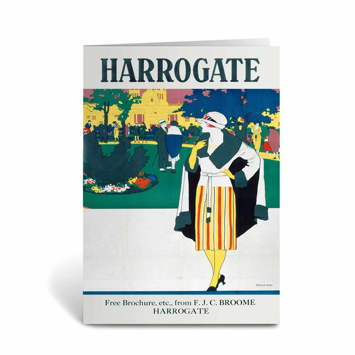 Harrogate Lady Greeting Card
