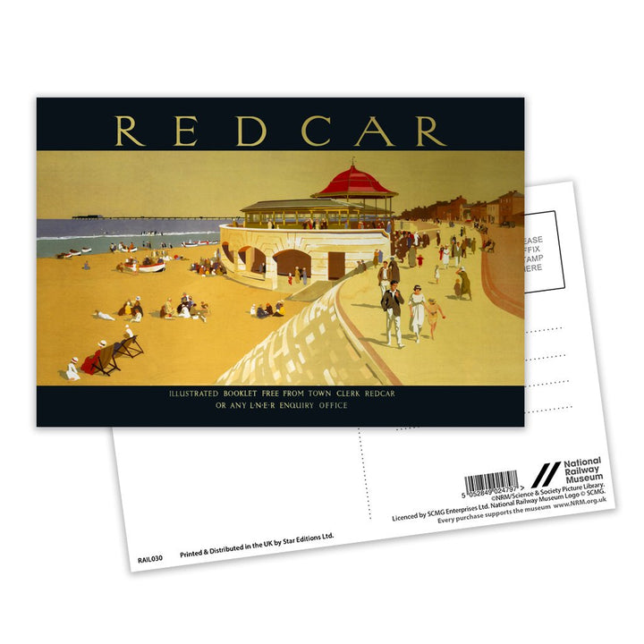 Redcar LNER Postcard Pack of 8
