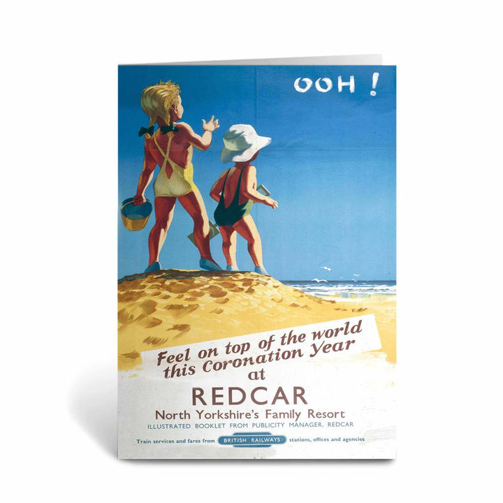 Redcar North Yorkshire's Family Resort Greeting Card