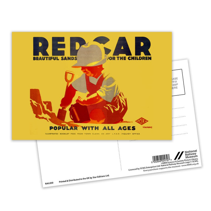 Redcar popular with all Ages Postcard Pack of 8