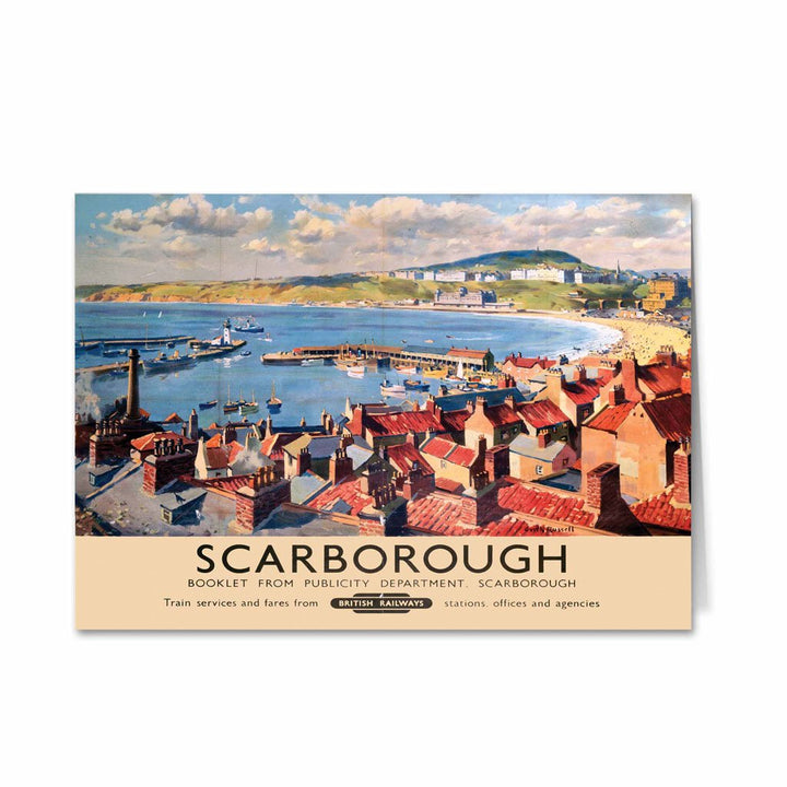 Scarborough from the Town - British Railways Greeting Card