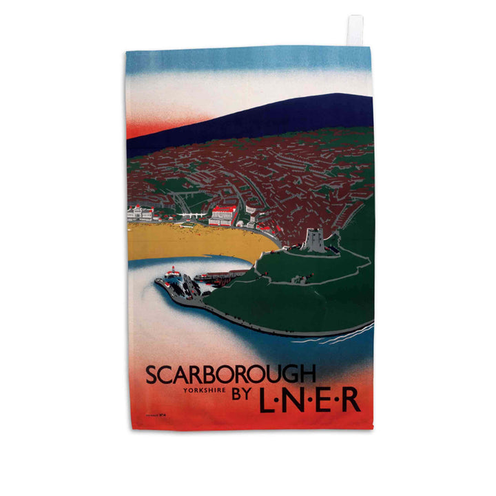 Scarborough Yorkshire by LNER - Tea Towel