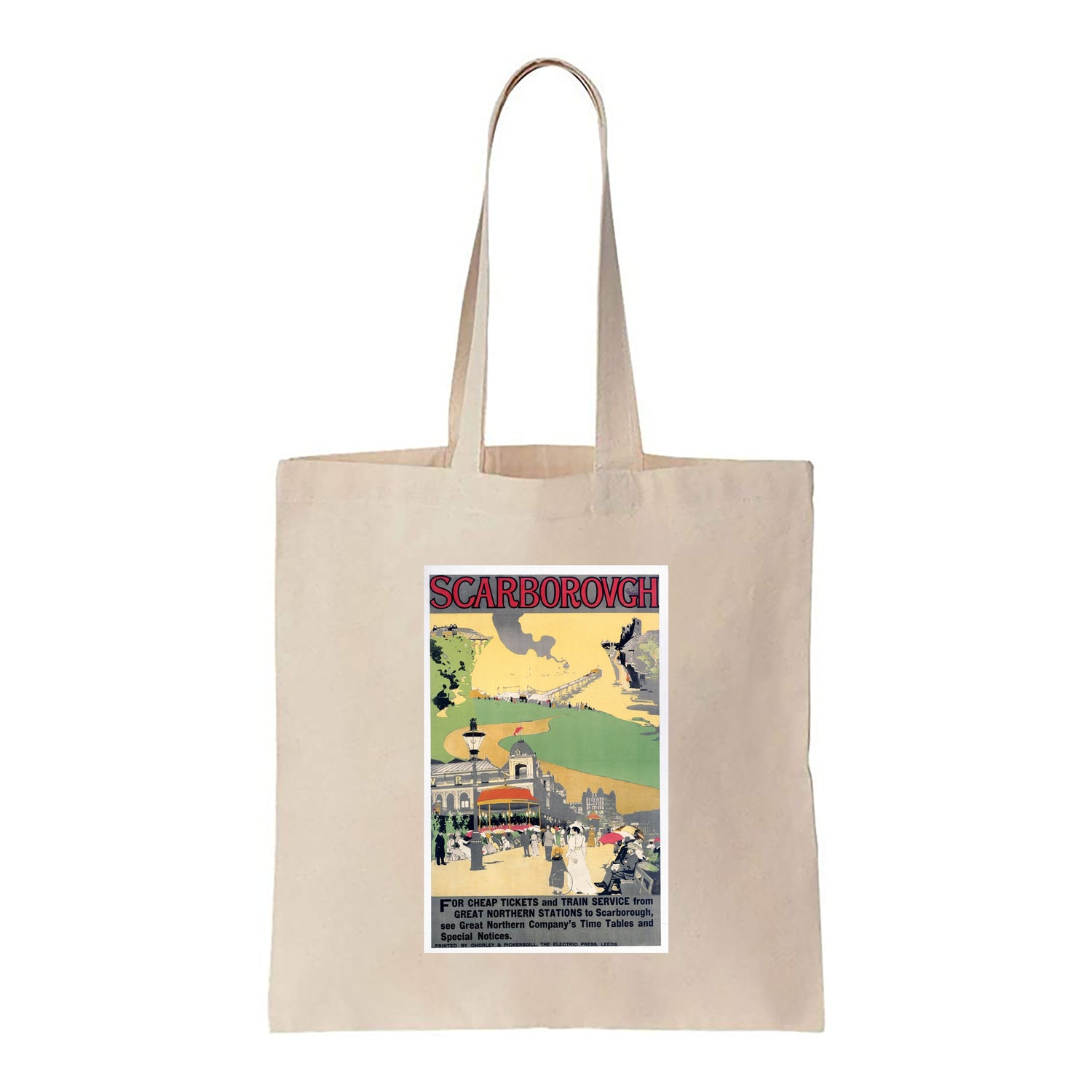 Scarborough British Railways - Canvas Tote Bag