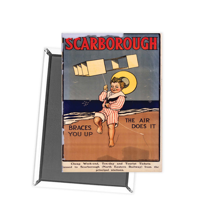 Scarborough Braces you Up Fridge Magnet