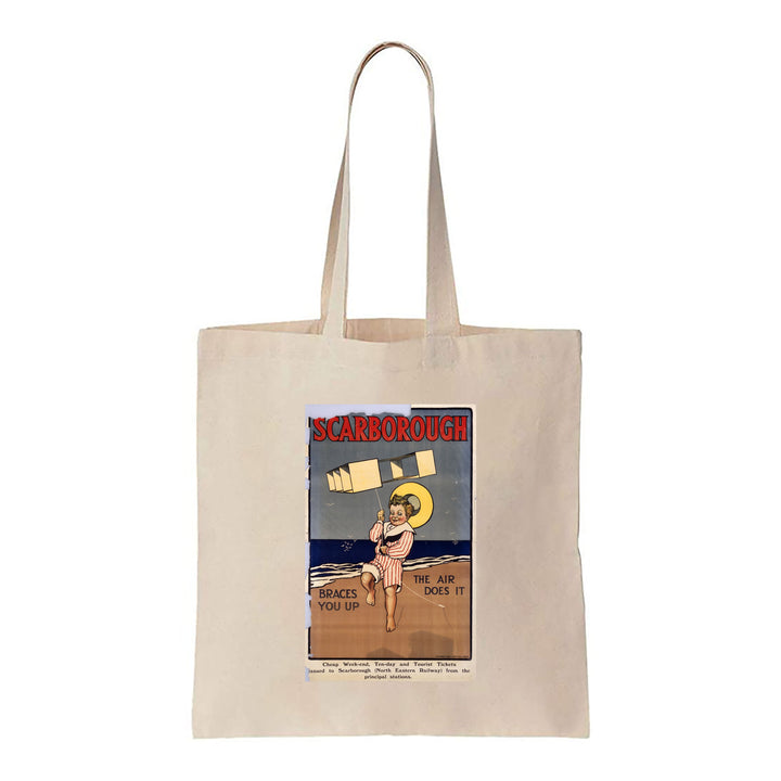 Scarborough Braces you Up - Canvas Tote Bag