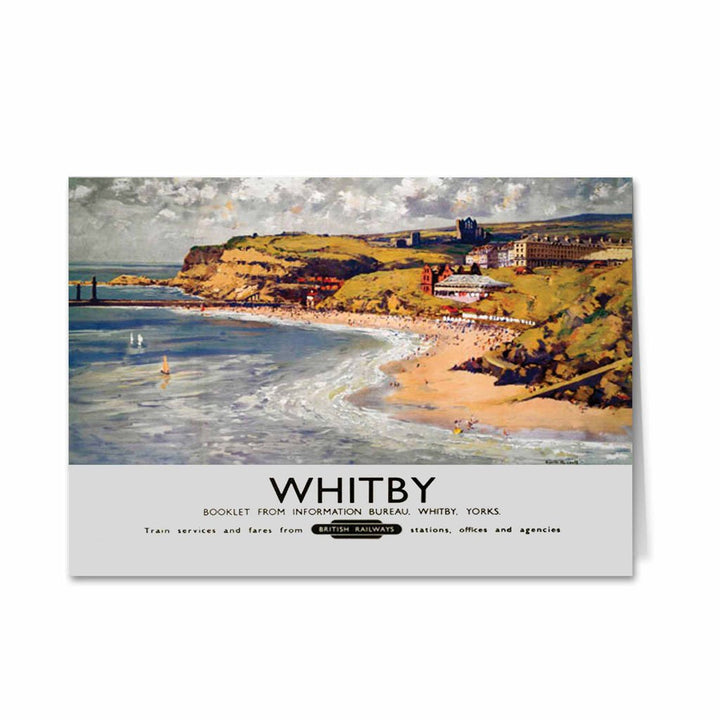 Whitby Yorkshire British Railways Greeting Card