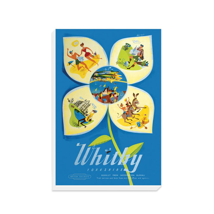 Whitby Yorkshire British Railways - Canvas