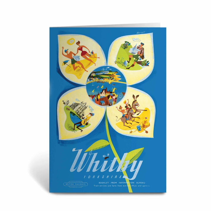 Whitby Yorkshire British Railways Greeting Card