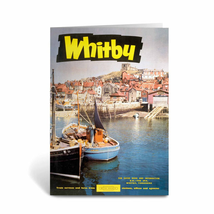 Whitby Boats - British Railways Greeting Card