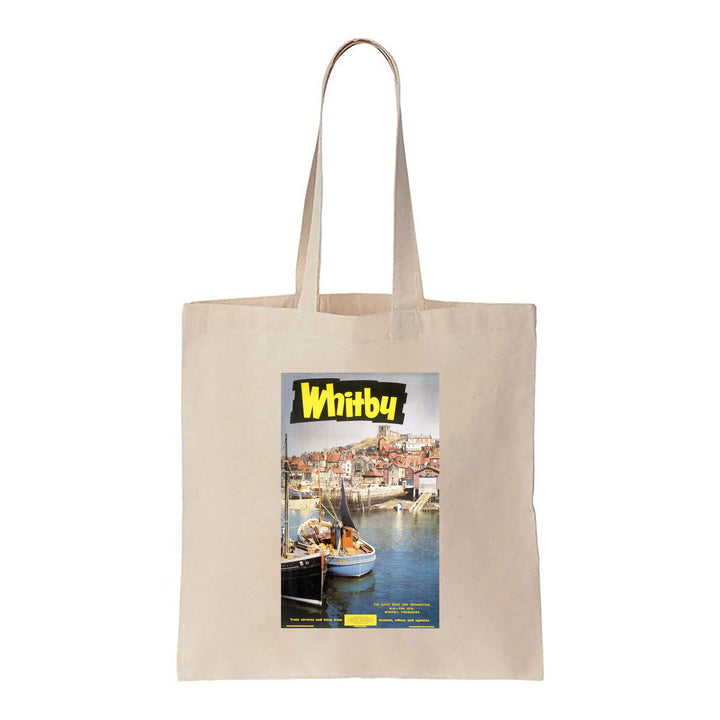 Whitby Boats - British Railways - Canvas Tote Bag