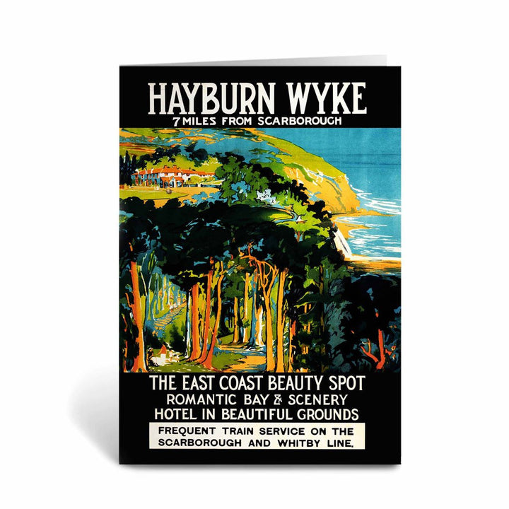 Hayburn Wyke, Scarborough - East Coast Beauty Spot Greeting Card