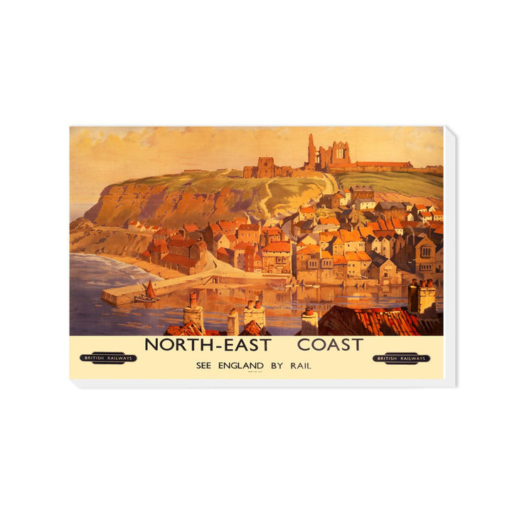 North East Coast, Whitby - Canvas