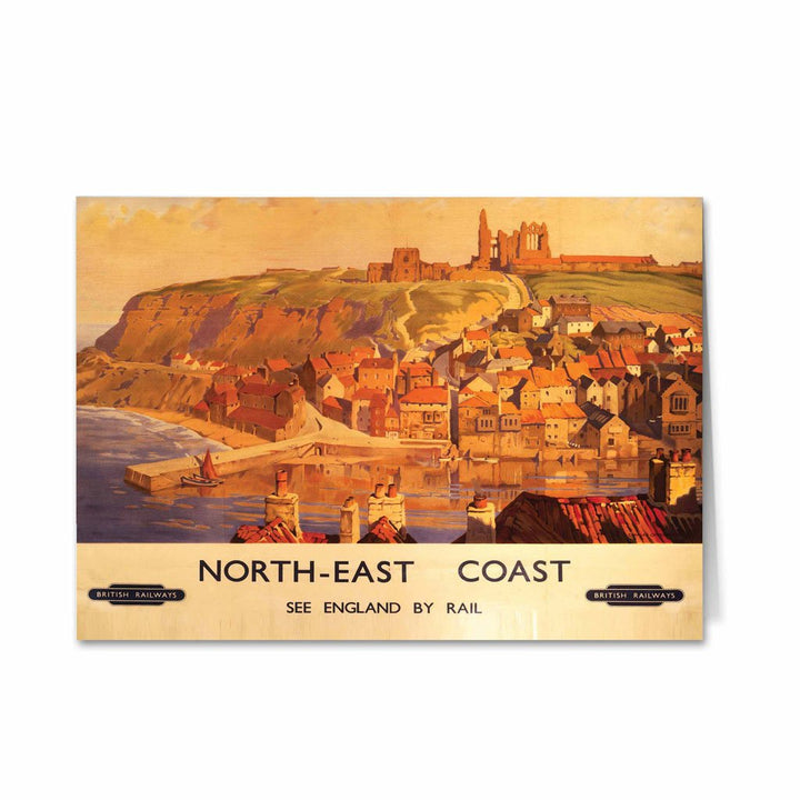 North East Coast, Whitby Greeting Card