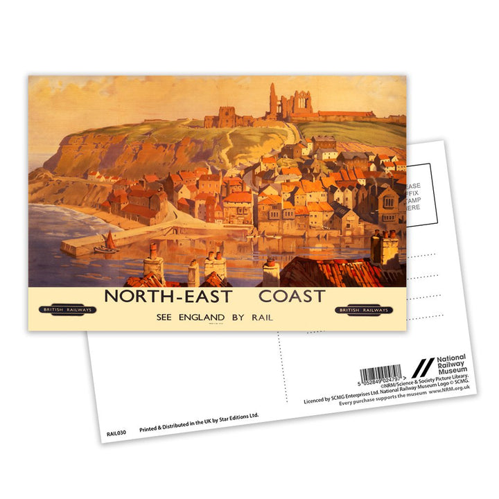 North East Coast, Whitby Postcard Pack of 8