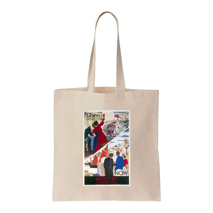 Whitby Then and Now - Canvas Tote Bag