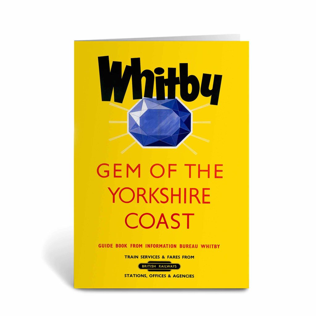 Whitby Gem of the Yorkshire Coast Greeting Card