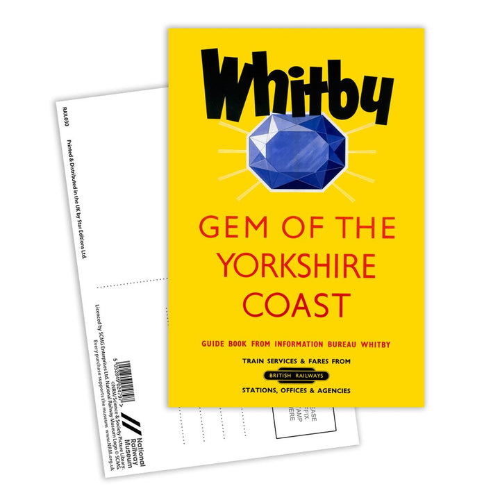 Whitby Gem of the Yorkshire Coast Postcard Pack of 8