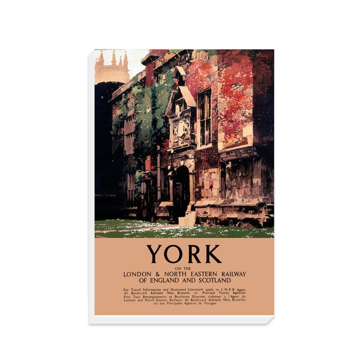 York on the LNER - Canvas
