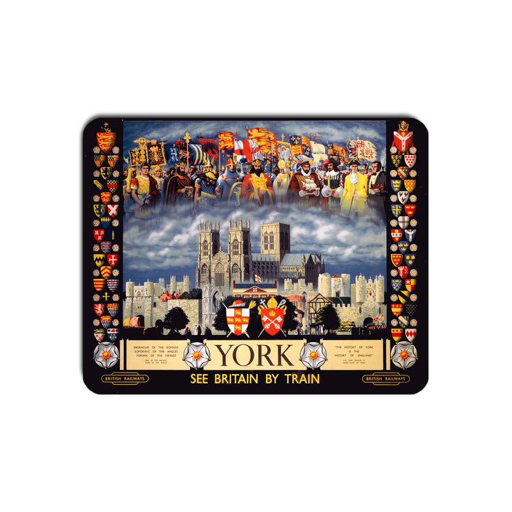 York - See Britain by Train - Mouse Mat