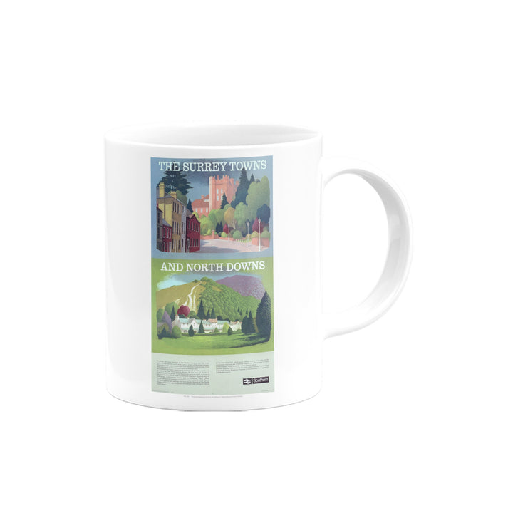 The Surrey Towns and North Downs Mug