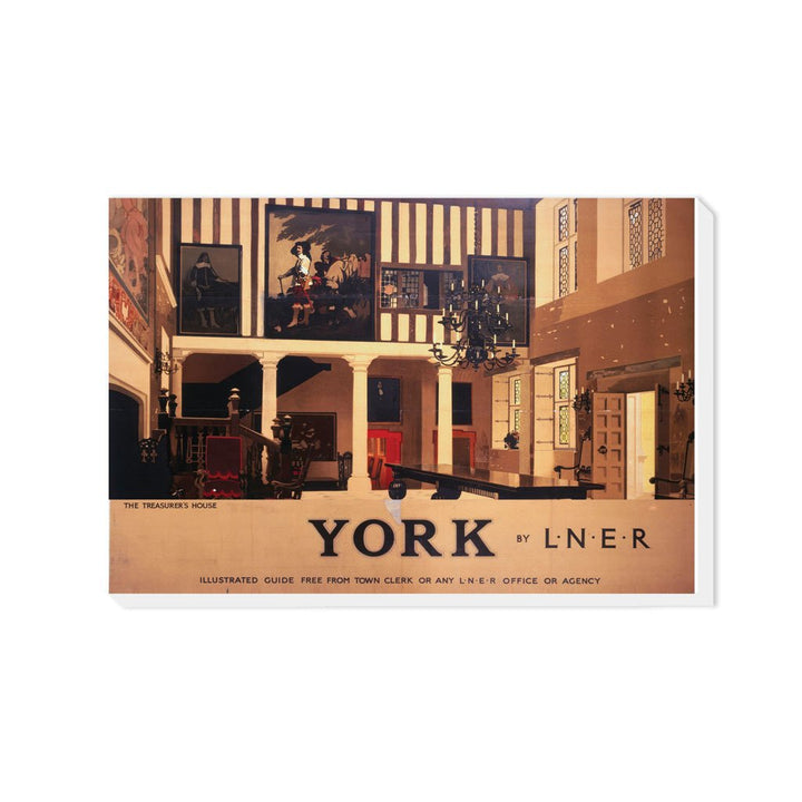 York The Treasurers House - Canvas