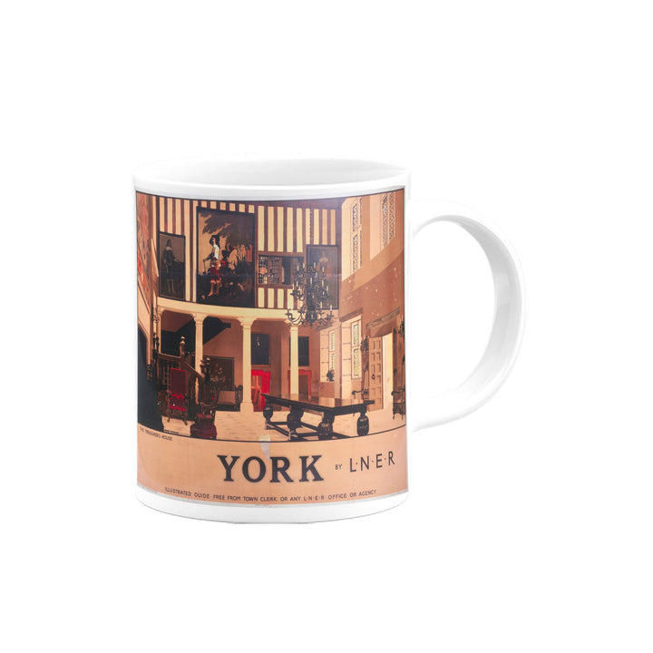 York The Treasurers House Mug