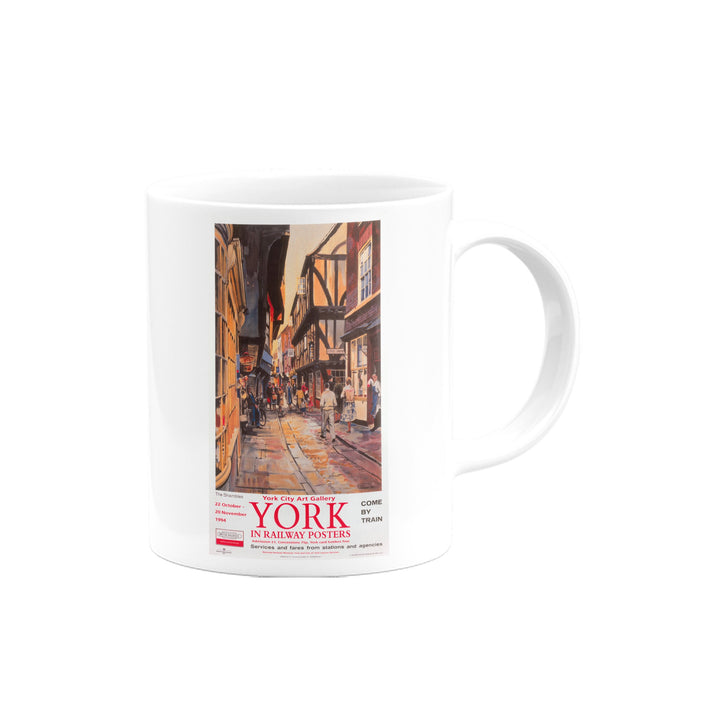 York, The Shambles - Railway Posters Exhibition Mug