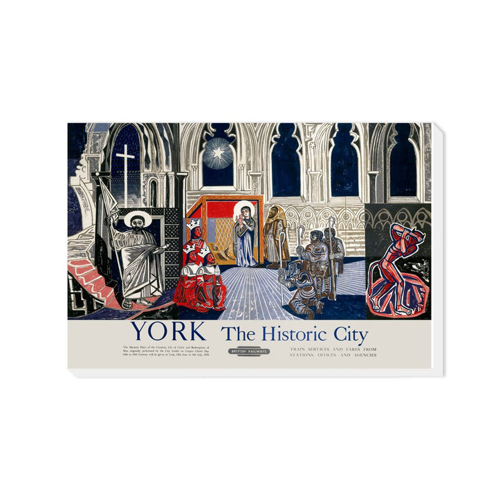 York The Historic City - Canvas