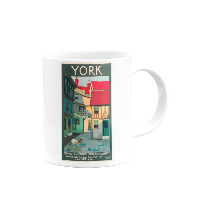York, Centre of a Glourious Holiday District Mug